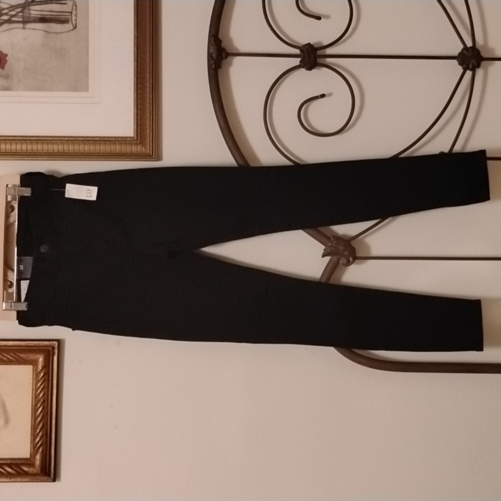 GAP Factory Universal Jeggings High Rise Super Skinny Black Size 25 NWT